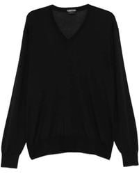 Tom Ford - V-Neck Fine-Gauge Sweater - Lyst