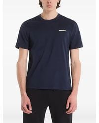 EA7 - T-Shirt À Patch Logo - Lyst