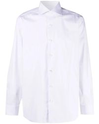 Barba Napoli - French Collar Button Shirt - Lyst