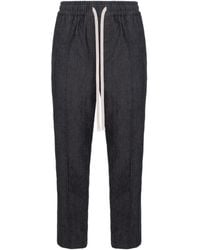 Hamza - Six Drawstring-Panelled Jeans - Lyst