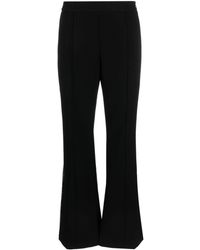 Tory Burch - Striped Flared Trousers - Lyst