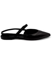 Pomme D ́Or - Braid-Detail Flat Pumps - Lyst