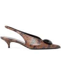 Proenza Schouler - Dome Slash Slingbacks - Lyst