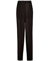 Tom Ford - Wide-Leg Pleated Wool Trousers - Lyst