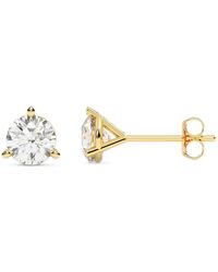 Diamond Essentials - Laboratory-Grown Diamond Earrings - Lyst