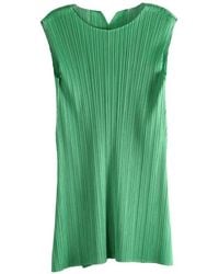 Pleats Please Issey Miyake - Pleated Blouse - Lyst