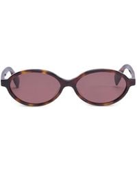Viktor & Rolf - Oval-Frame Sunglasses - Lyst