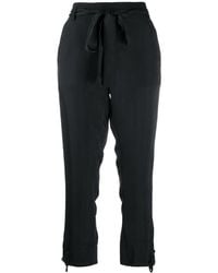 Ann Demeulemeester - Cropped Straight-leg Trousers - Lyst