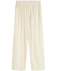 St. Agni - Everyday Relaxed Pinstripe-Print Trousers - Lyst
