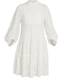 Erdem - Half-Sleeve Mini Dress - Lyst
