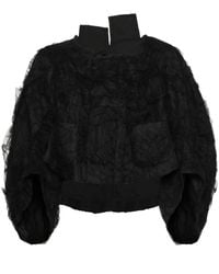Comme des Garçons - Cropped Jacket - Lyst