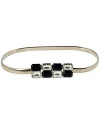 Madison Maison - 1970S Rhinestone-Buckle Stretch Belt - Lyst