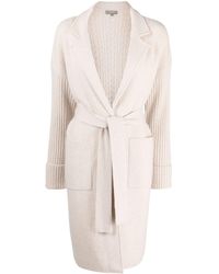 N.Peal Cashmere - Cable-knit Organic Cashmere Coat - Lyst