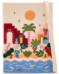 Olympia Le-Tan - Tropic Vibes-Embroidered Clutch Bag - Lyst