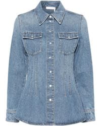 Chloé - Corset Style Shirt - Lyst