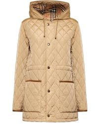 Burberry - Devon ロングパーカー - Lyst