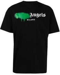 Palm Angels - Pmaa001s20413054 1055 Black T-shirt - Lyst