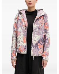 Helly Hansen - Floral-Print Hooded Jacket - Lyst