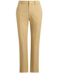 Ralph Lauren - Double-Faced Slim-Fit Trousers - Lyst