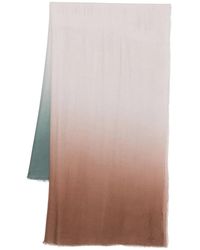 D'Aniello - Sciarpa Con Bordi Sfrangiati - Lyst