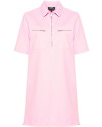 A.P.C. - Rosa Mini Dress - Lyst