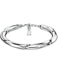 DIESEL - D Logo Chain Bracelet - Lyst