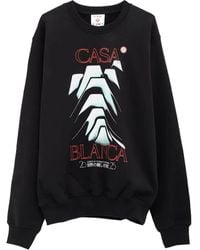 CASABLANCA - Graphic-Print Sweatshirt - Lyst