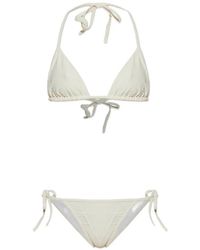 Balmain - Monogram-Pattern Bikini - Lyst