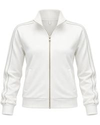 Liu Jo - Sweat Zippé À Rayures Latérales - Lyst