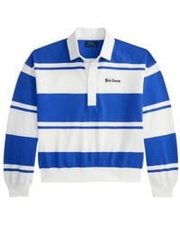 Polo Ralph Lauren - Striped Long-Sleeve Polo Shirt - Lyst