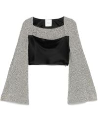 Nanushka - Tasula Crop Top - Lyst