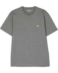 Carhartt - S/S Chase T-Shirt aus Baumwolle - Lyst
