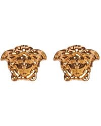 Versace - Medusa Stud Earrings - Lyst