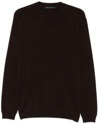 Low Brand - Crew-Neck Wool Sweater - Lyst