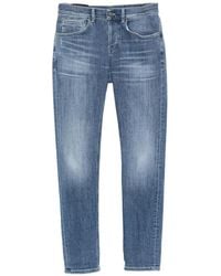 Dondup - Faded Whiskered Jeans - Lyst