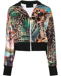 Philipp Plein - Baroque Flowers-Print Jacket - Lyst