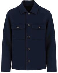 Jacob Cohen - Chemise Boutonnée À Poche Poitrine - Lyst