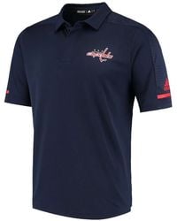 adidas - X Nhl Washington Capitals Game Day Polo Shirt - Lyst
