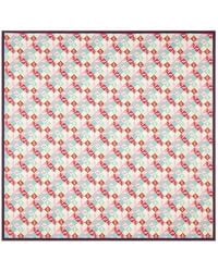 Fendi - Ff Foulard Square Scarf - Lyst