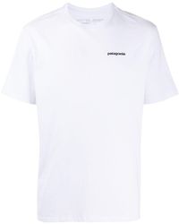 Patagonia - T-shirt Met Logo - Lyst
