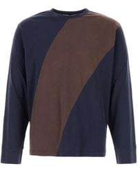 GIMAGUAS - Misha Two-Tone T-Shirt - Lyst