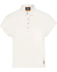 Parajumpers - Alya Cap-Sleeve Polo Shirt - Lyst