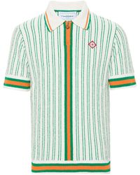 Casablancabrand - Terry-cloth Polo Shirt - Lyst