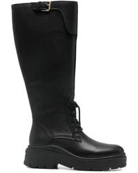 Liu Jo - Andrea 04 Buckle Lace-Up Boots - Lyst