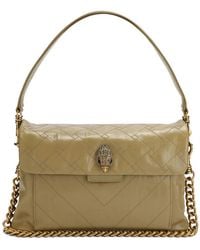 Kurt Geiger - Celia Quilted Chain Leather Shoulder Bag - Lyst