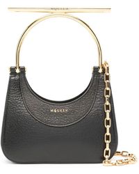 McQueen - Mini Cross-Bar Tote Bag - Lyst