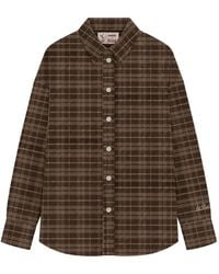 MC2 Saint Barth - Gigy Check-Pattern Flannel Shirt - Lyst