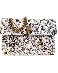 Kurt Geiger - Large Kensington Leather Cross Body Bag - Lyst