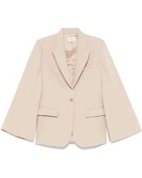 P.A.R.O.S.H. - Single-Breasted Blazer Jacket - Lyst