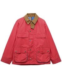 Barbour - X Paul Smith Contrast-Collar Jacket - Lyst